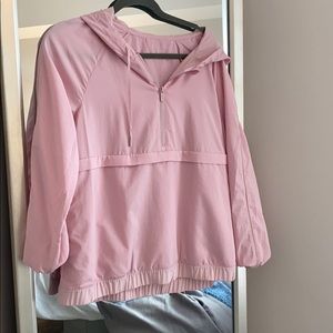 Pink LuluLemon windbreaker